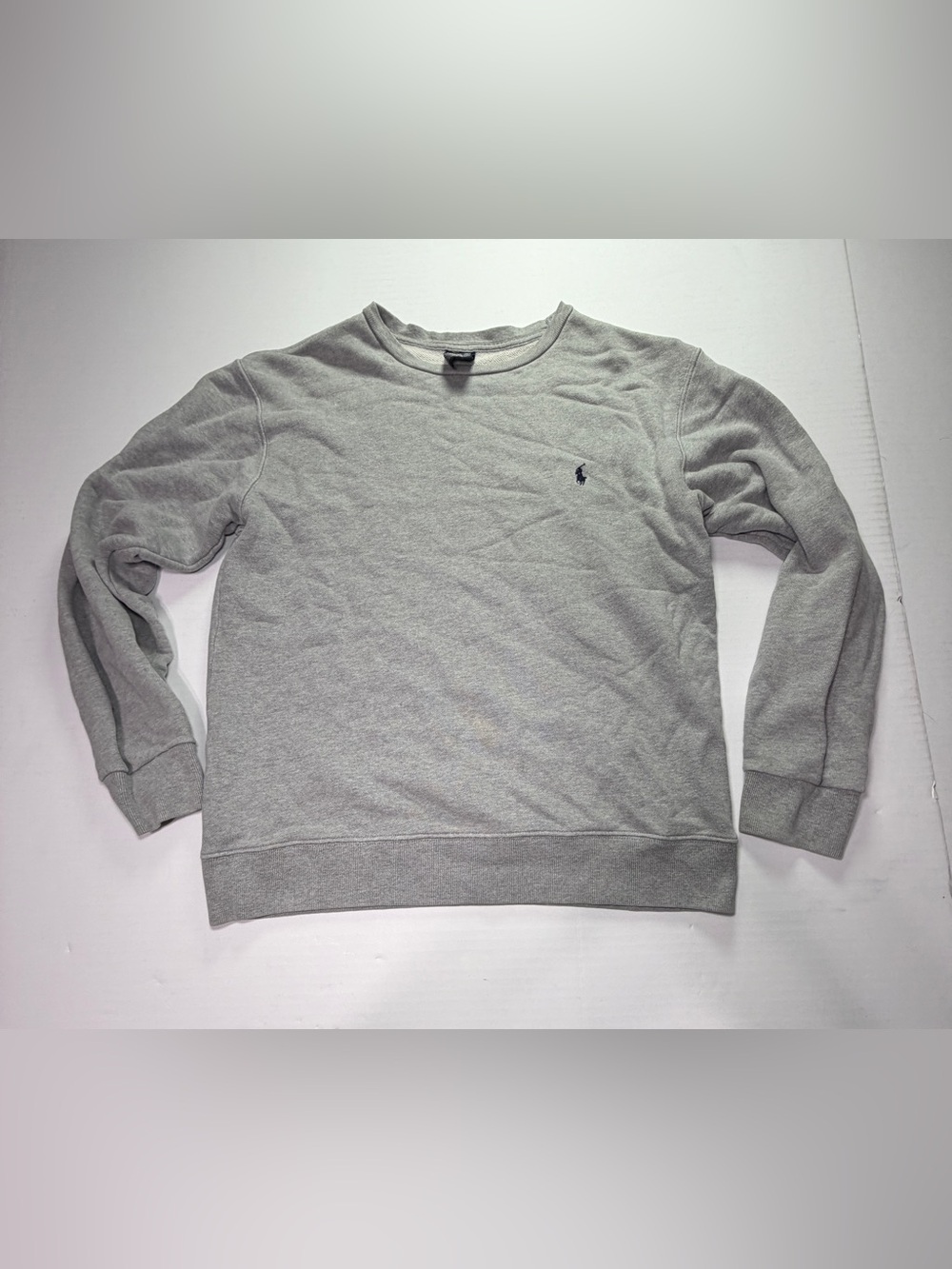 Vintage Polo Ralph Lauren Gray Crewneck Sweatshirt Women’s L Fits M